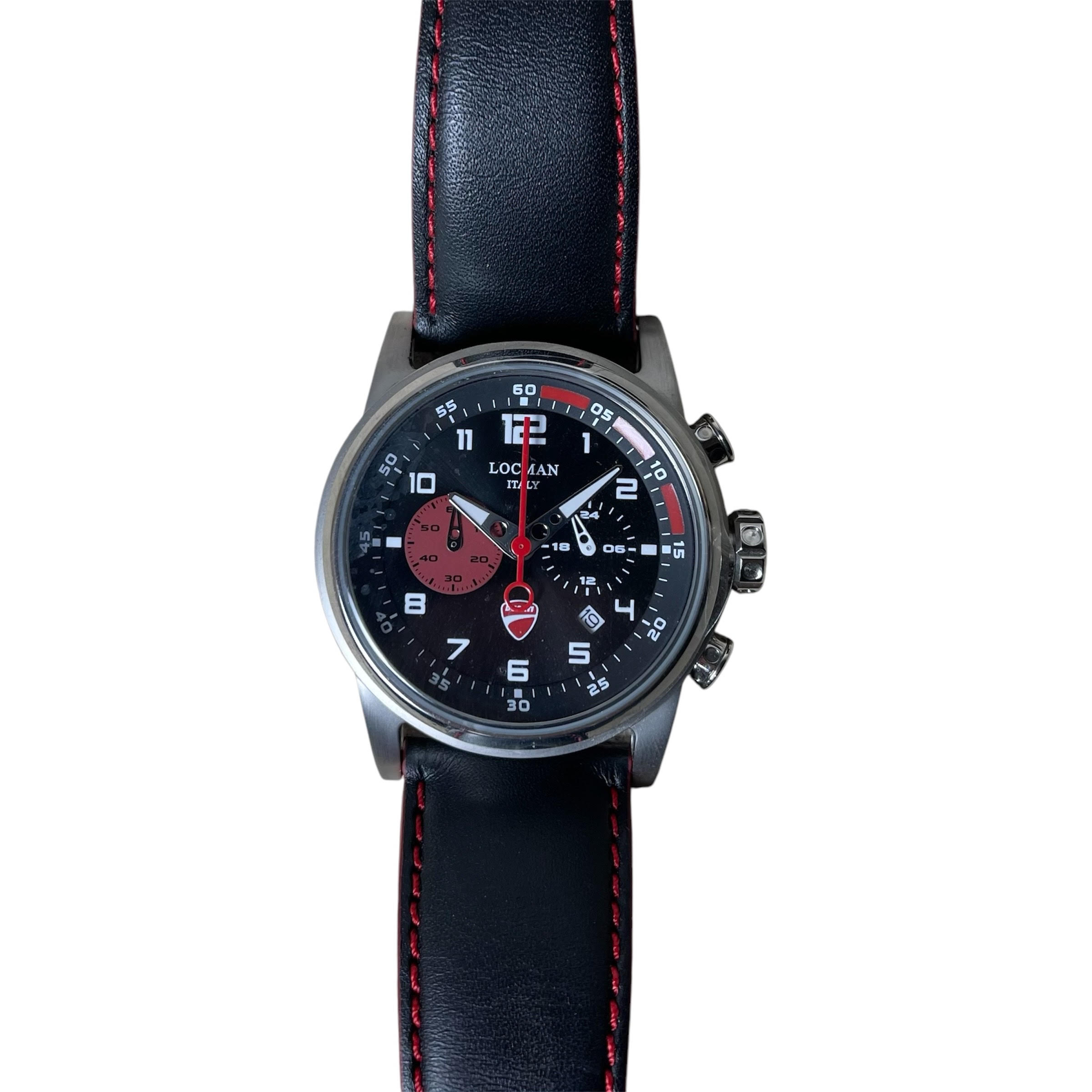 Locman Ducati Orologio Cronografo al quarzo Cod. D105A01S-00BKRPKR